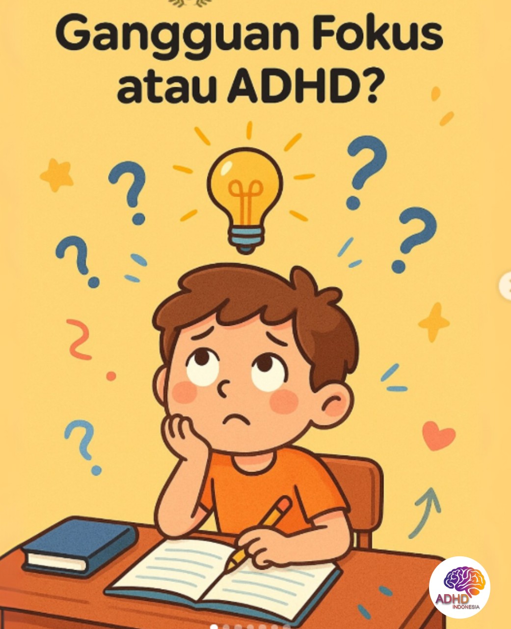 ADHD dan Kesulitan Fokus Anak: Edukasi untuk Keluarga di Kabupaten Brebes