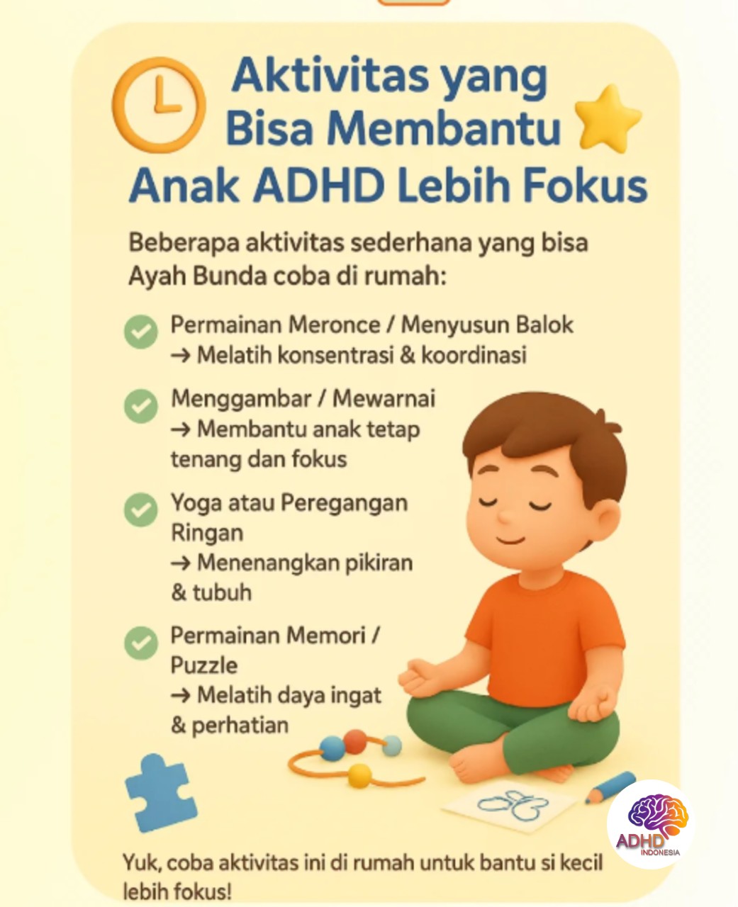 Pendekatan Edukatif yang Tepat untuk Anak ADHD di Kabupaten Brebes